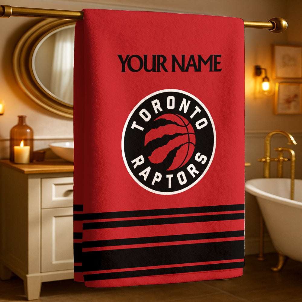 The Raps NBA Personalized Beach & Bath Towel