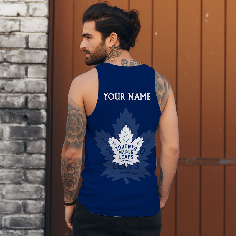 LIMITED EDITION - NEW CUSTOMIZED NHL23 TML TORONTO MAPLE LEAFS UNISEX TANK TOP