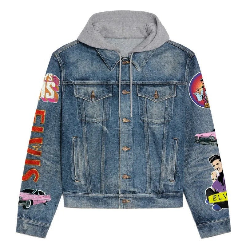 ELVIS PREMIUM LIMITED EDITION HOODED DENIM JACKET