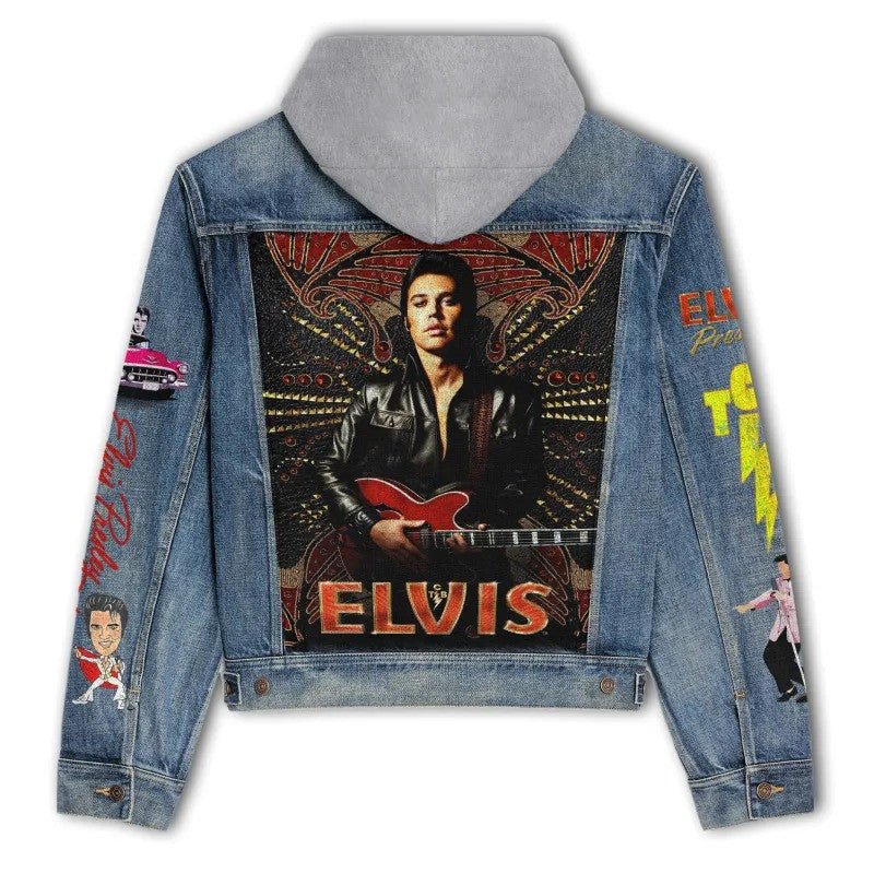 ELVIS PREMIUM LIMITED EDITION HOODED DENIM JACKET