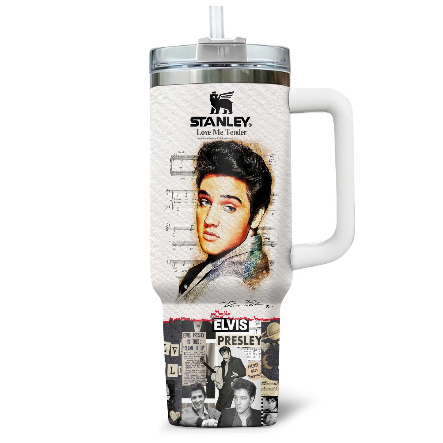 ELVIS PREMIUM LIMITED EDITION TUMBLER 40 OZ