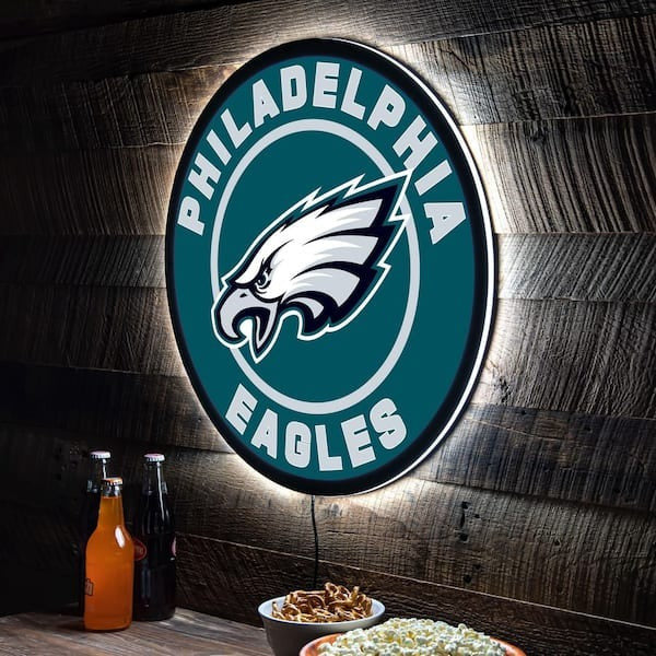 LIMITED EDITION - NEW PREMIUM NFL02 PPE PHILADELPHIA EAGLES LED LIGHT WALL DECOR