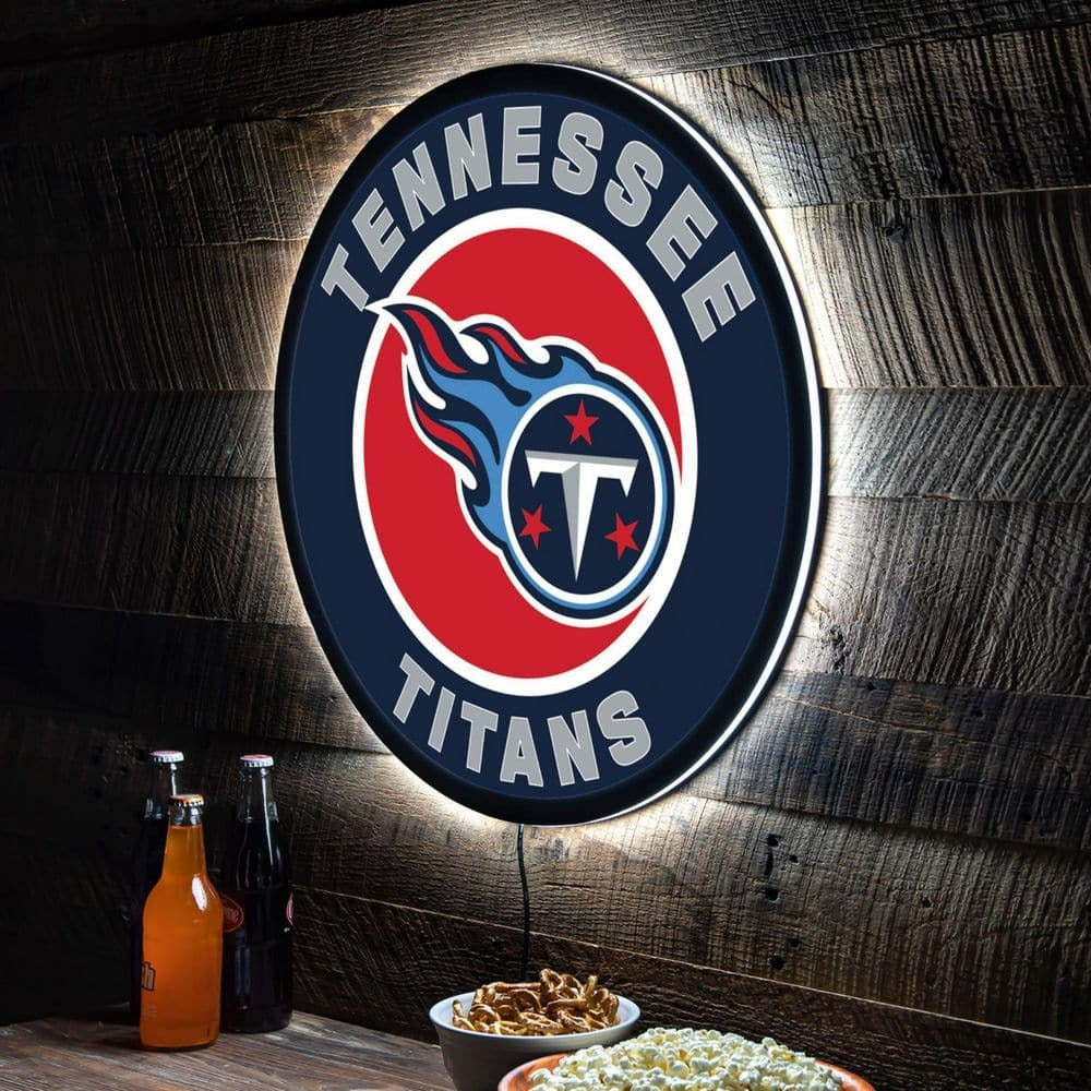 LIMITED EDITION - NEW PREMIUM NFL31 TST TENNESSEE TITANS LED LIGHT WALL DECOR