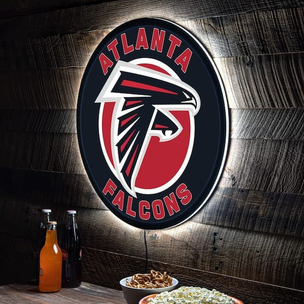 LIMITED EDITION - NEW PREMIUM NFL18 ATF ATLANTA FALCONS LED LIGHT WALL DECOR