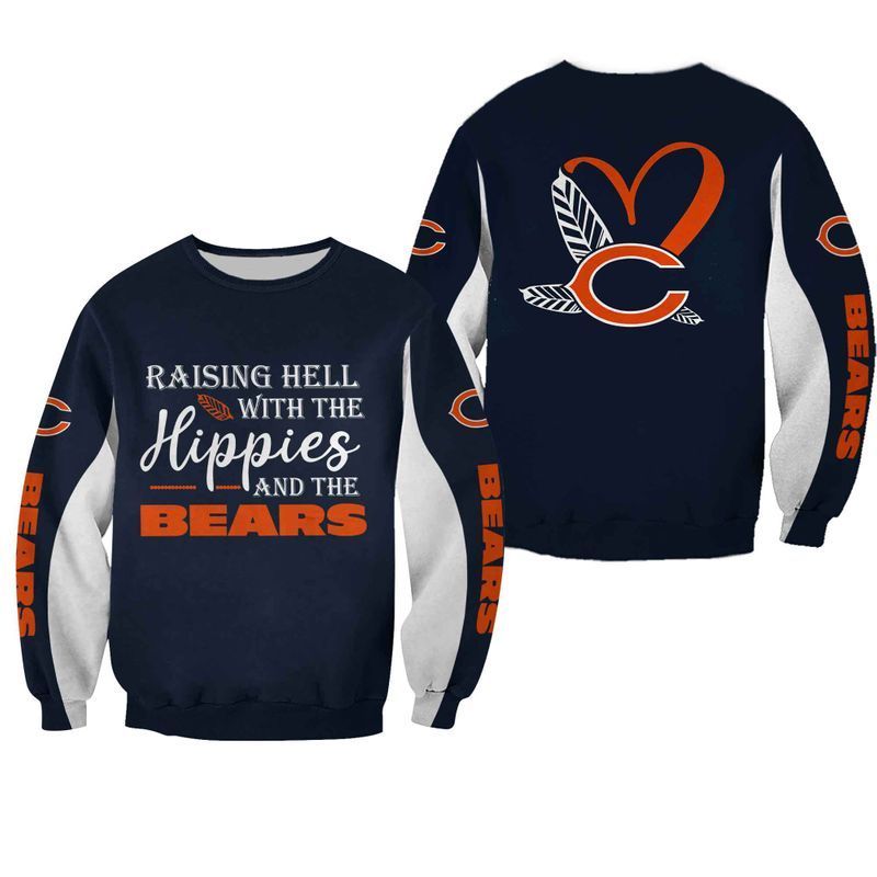 LIMITED EDITION - NEW CUSTOMIZED NFL26 CCB CHICAGO BEARS HOODIE, ZIP HOODIE, SWEATSHIRT