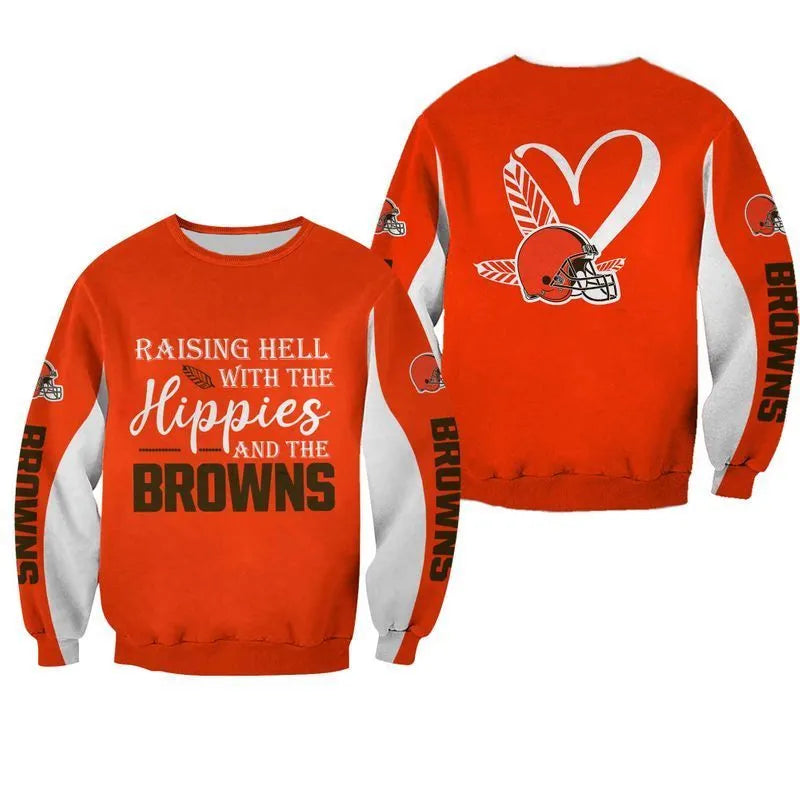 LIMITED EDITION - NEW CUSTOMIZED NFL29 CLB CLEVELAND BROWNS HOODIE, ZIP HOODIE, SWEATSHIRT