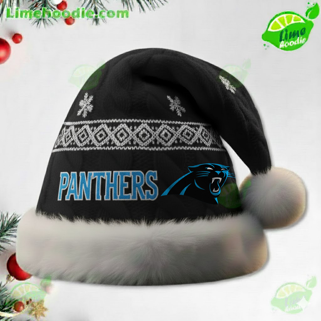 LIMITED EDITION - NEW CUSTOMIZED NFL23 CLP CAROLINA PANTHERS CHRISTMAS HAT