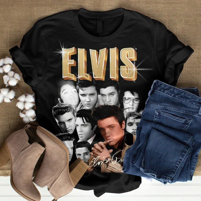 LIMITED EDITION - NEW PREMIUM ELVIS UNISEX T-SHIRT - ELVIS030925DH01
