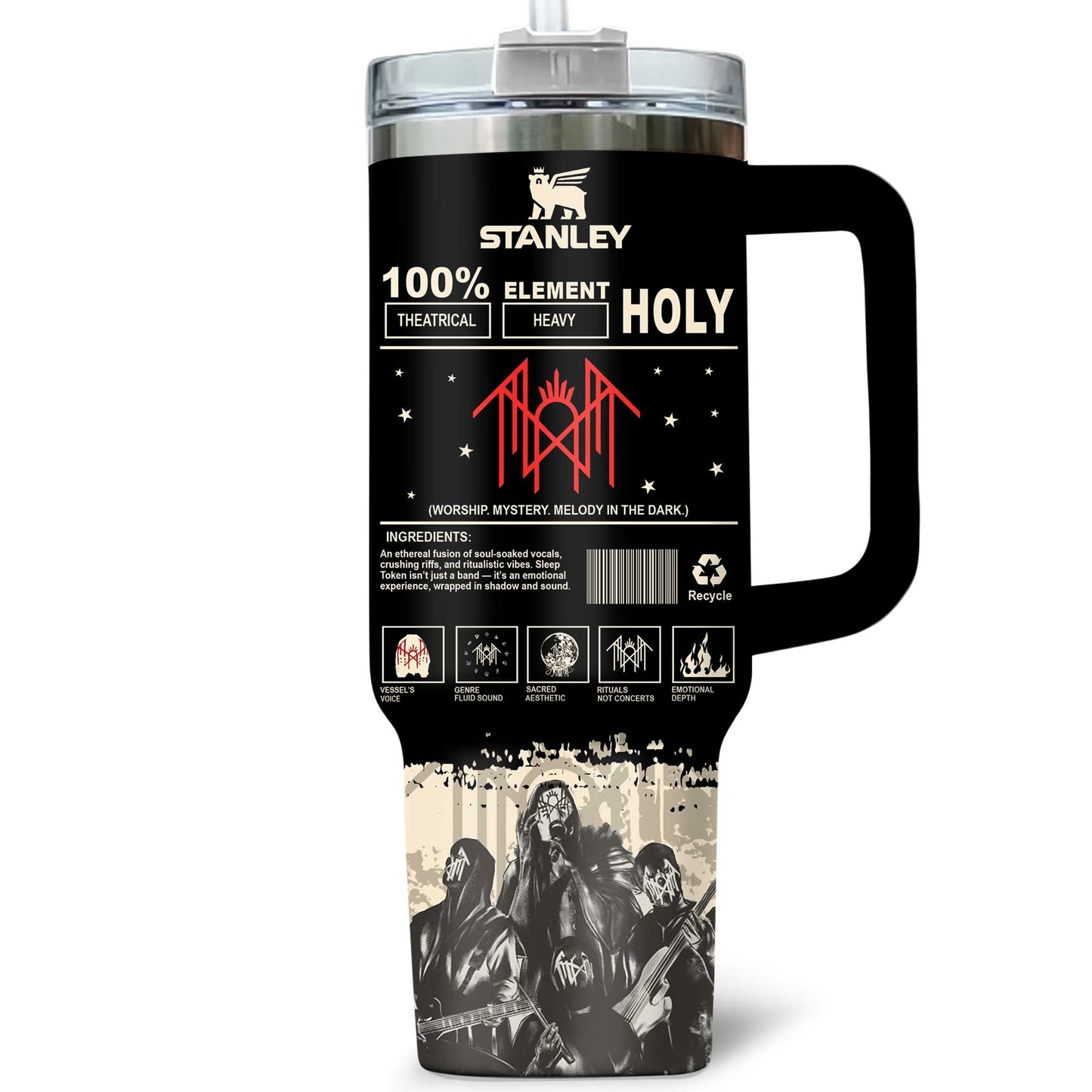 SLTK SLEEP TOKEN TUMBLER 40 OZ - THE PERFECT GIFT