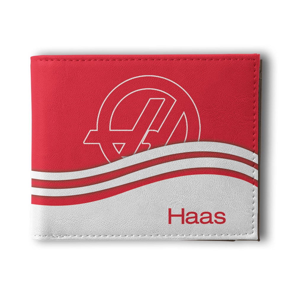 F1 Formula All-over Print Men Leather Wallet