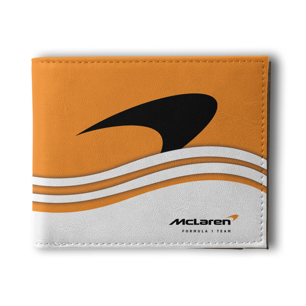 F1 Formula All-over Print Men Leather Wallet