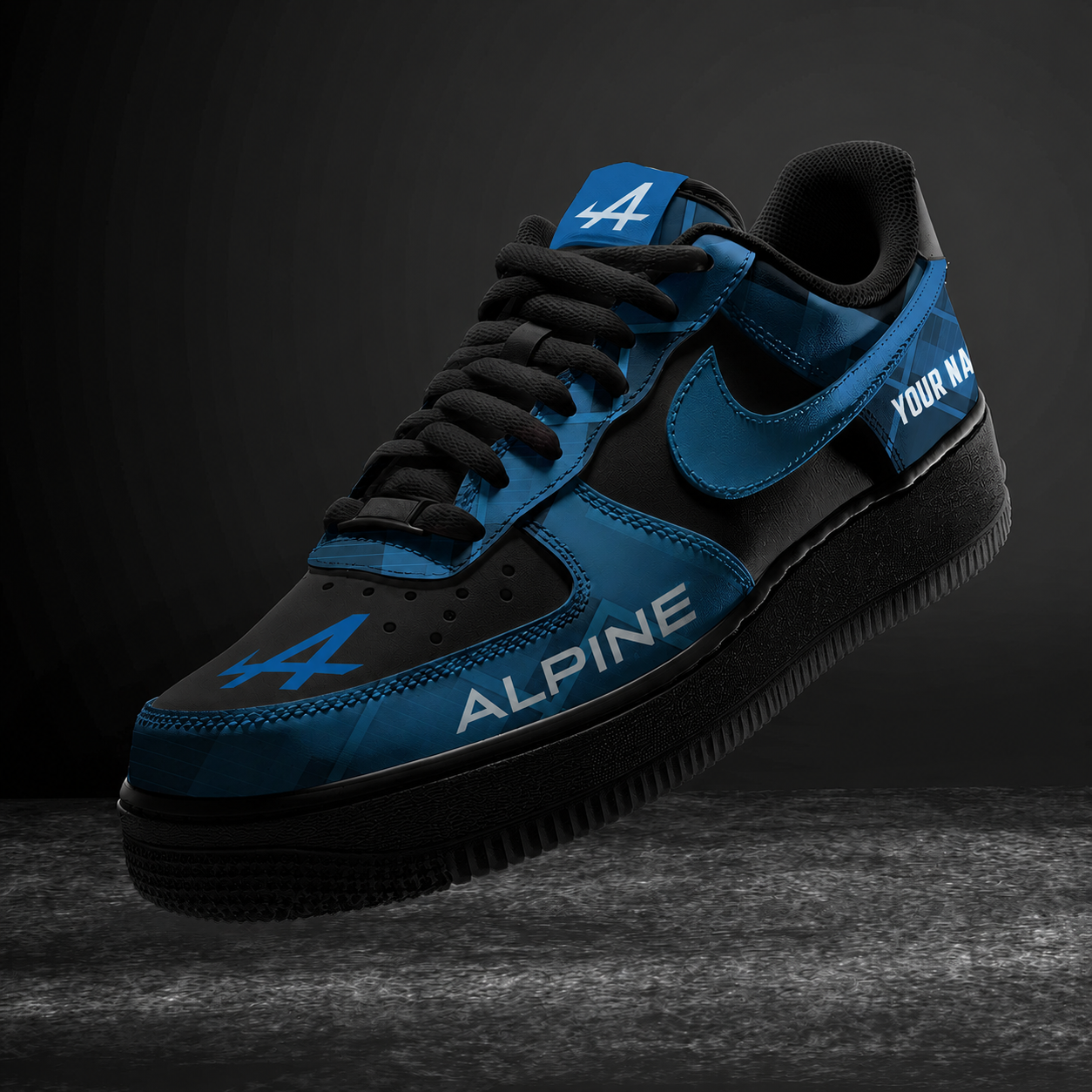 LIMITED RUN - NEW CUSTOMIZED F101 ALP APLINE AF1 SNEAKERS