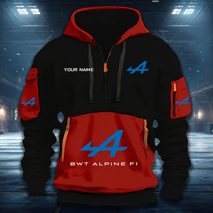 LIMITED RUN - NEW CUSTOMIZED F101 ALP ALPINE QUARTER ZIP HOODIE