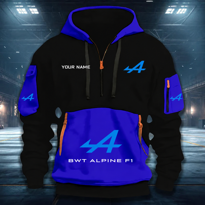 LIMITED RUN - NEW CUSTOMIZED F101 ALP ALPINE QUARTER ZIP HOODIE