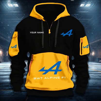 LIMITED RUN - NEW CUSTOMIZED F101 ALP ALPINE QUARTER ZIP HOODIE
