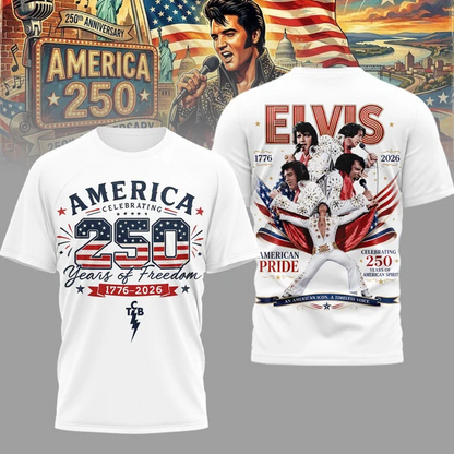 [FAN FAVORITE] NEW CUSTOMIZED ELVIS PRESLEY MULTICOLOR T-SHIRT