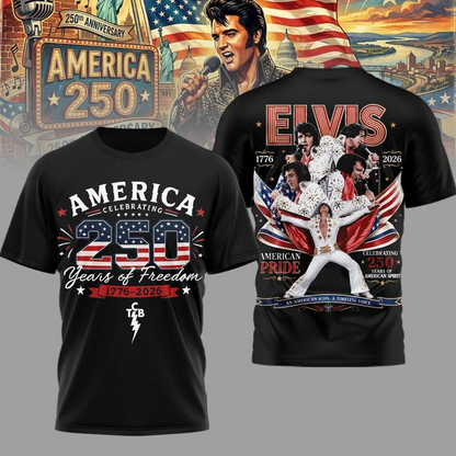 [FAN FAVORITE] NEW CUSTOMIZED ELVIS PRESLEY MULTICOLOR T-SHIRT