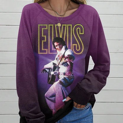 [FAN FAVORITE] NEW CUSTOMIZED ELVIS PRESLEY UNISEX SWEATSHIRT