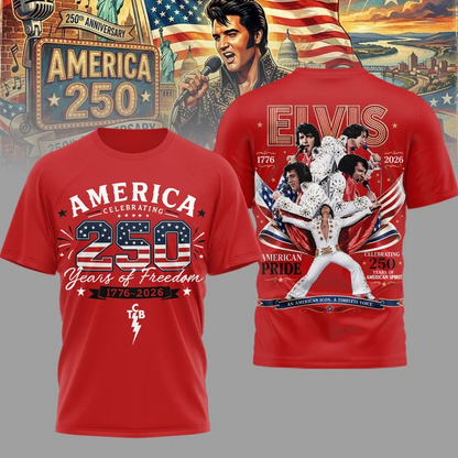 [FAN FAVORITE] NEW CUSTOMIZED ELVIS PRESLEY MULTICOLOR T-SHIRT