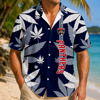 LIMITED EDITION - NEW CUSTOMIZED NHL01 FPT FLORIDA PANTHERS UNISEX HAWAIIAN SHIRT