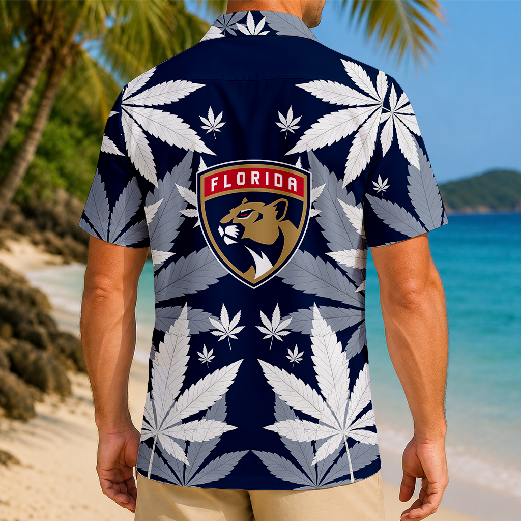 LIMITED EDITION - NEW CUSTOMIZED NHL01 FPT FLORIDA PANTHERS UNISEX HAWAIIAN SHIRT