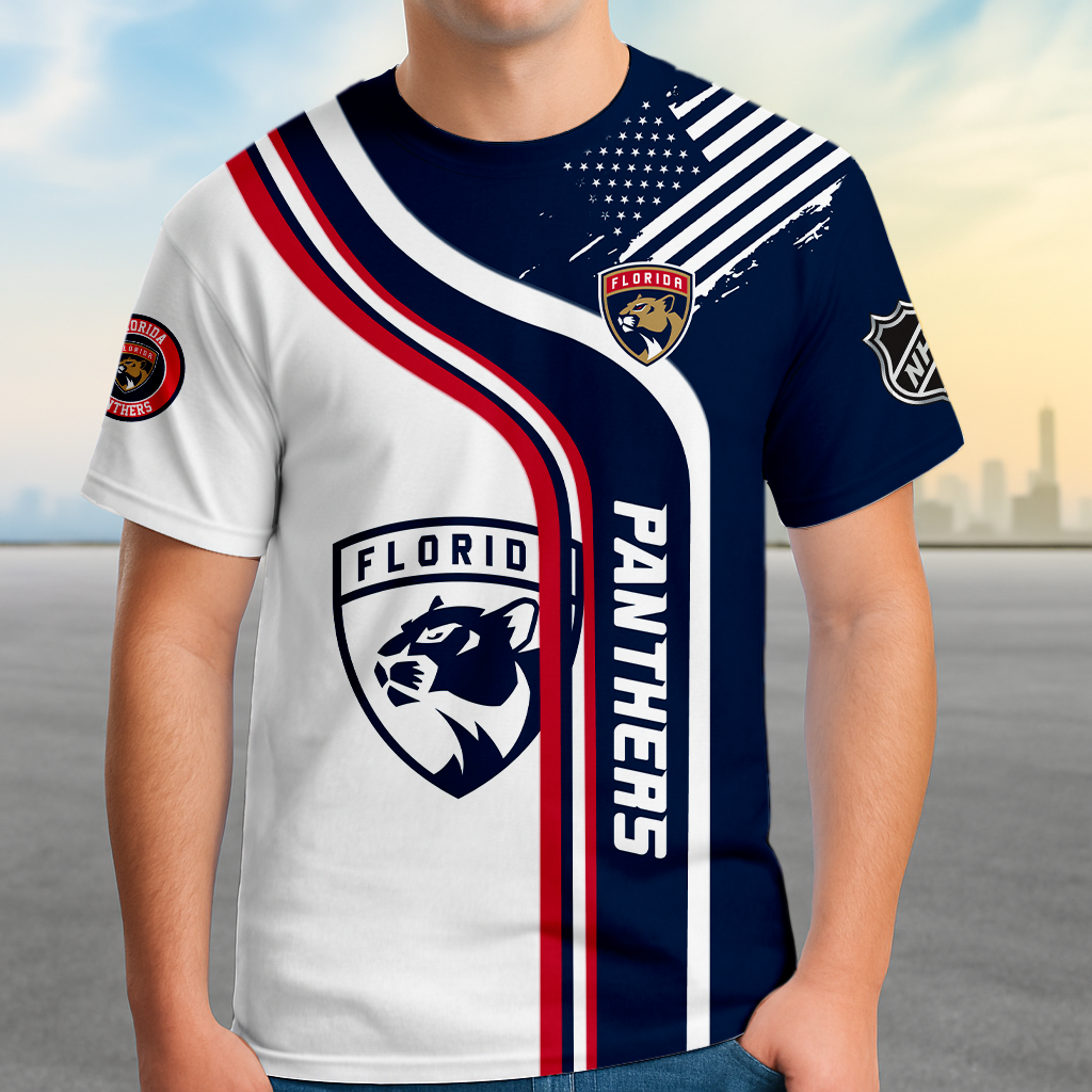 ELITE EDITION - NEW CUSTOMIZED NHL01 FPT FLORIDA PANTHERS POLO SHIRT, ZIP POLO SHIRT & T-SHIRTS