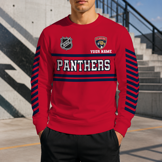 VIRAL EDITION - NEW CUSTOMIZED NHL01 FPT FLORIDA PANTHERS UNISEX SWEATSHIRT