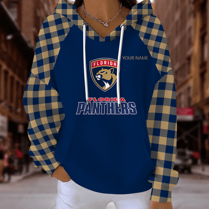 [SUPER SALE] NEW CUSTOMIZED NHL01 FPT FLORIDA PANTHERS RIBBED HOODIE & SWEATSHIRT