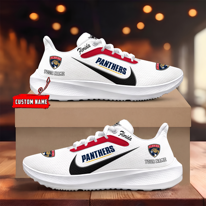 [SUPER SALE] NEW CUSTOMIZED NHL01 FPT FLORIDA PANTHERS ROAD RUNNING SHOES