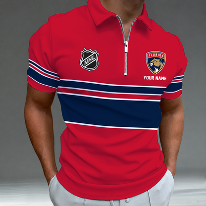 [SUPER SALE] NEW CUSTOMIZED NHL01 FPT FLORIDA PANTHERS POLO SHIRT