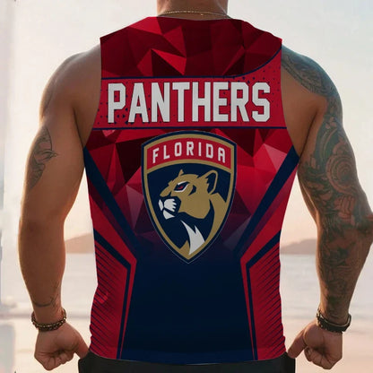 [SUPER SALE] NEW CUSTOMIZED NHL01 FPT FLORIDA PANTHERS UNISEX TANK TOP