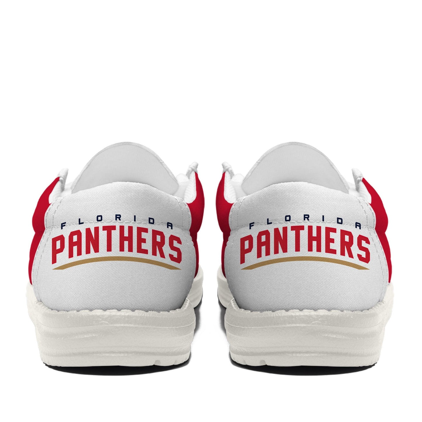 LIMITED EDITION - NEW CUSTOMIZED NHL01 FPT FLORIDA PANTHERS LOAFER SHOES