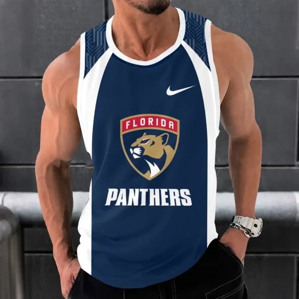 [SUPER SALE] NEW CUSTOMIZED NHL01 FPT FLORIDA PANTHERS UNISEX TANK TOP