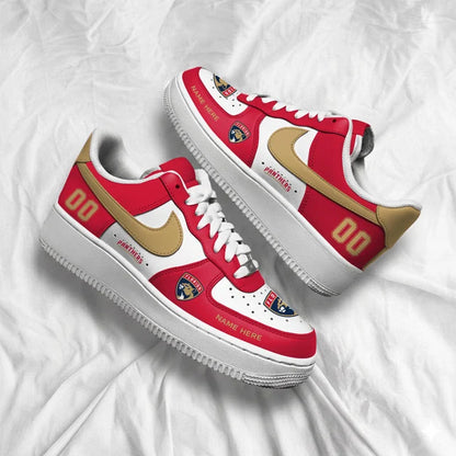 [SUPER SALE] NEW CUSTOMIZED NHL01 FPT FLORIDA PANTHERS AF1 SHOES