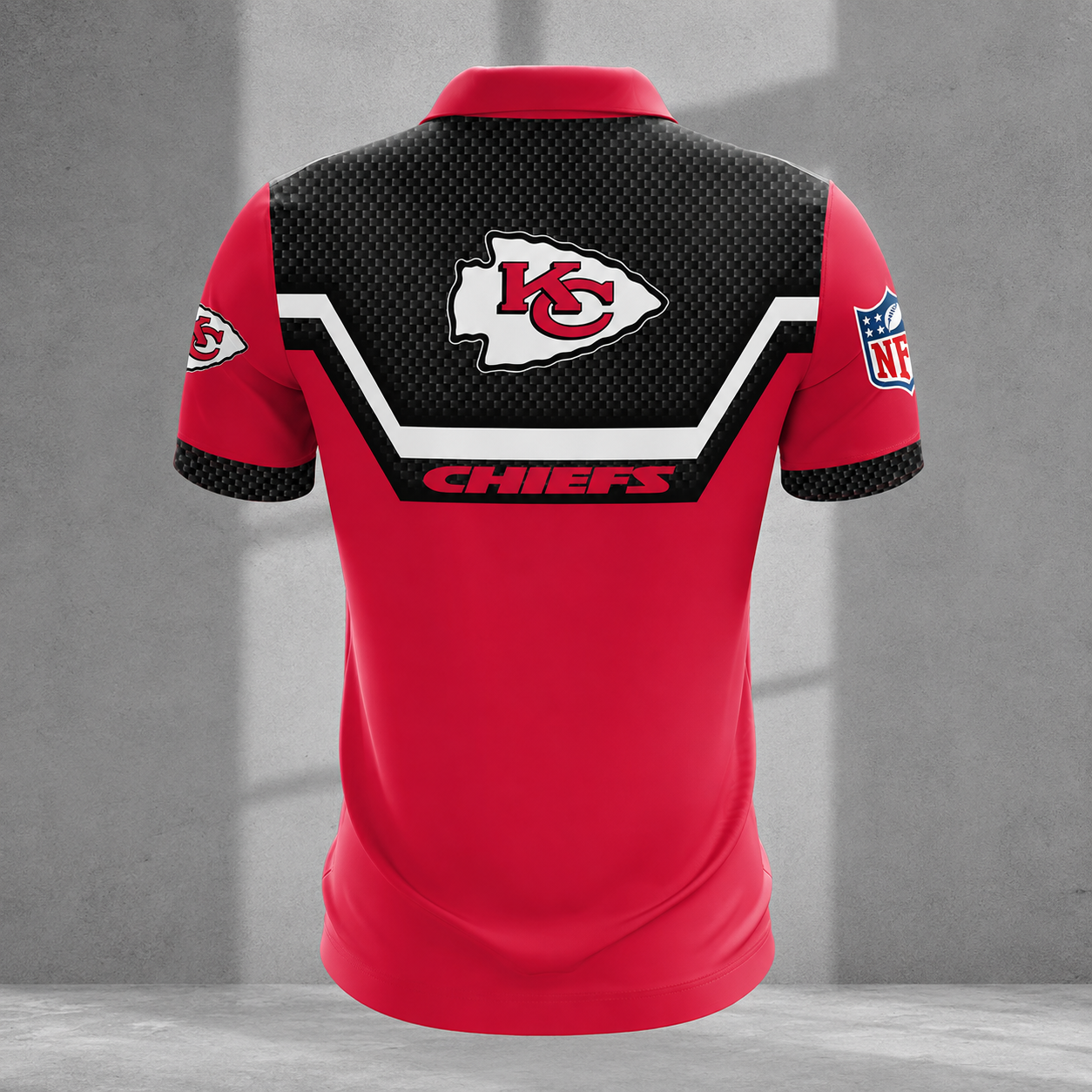 LIMITED EDITION - NEW CUSTOMIZED NFL01 KCC KANSAS CITY CHIEFS T-SHIRT, POLO SHIRT, ZIP POLO SHIRT, SWEATSHIRT, HOODIE & ZIP HOODIE