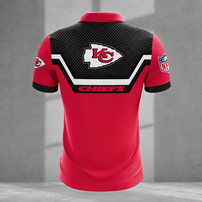 LIMITED EDITION - NEW CUSTOMIZED NFL01 KCC KANSAS CITY CHIEFS T-SHIRT, POLO SHIRT, ZIP POLO SHIRT, SWEATSHIRT, HOODIE & ZIP HOODIE