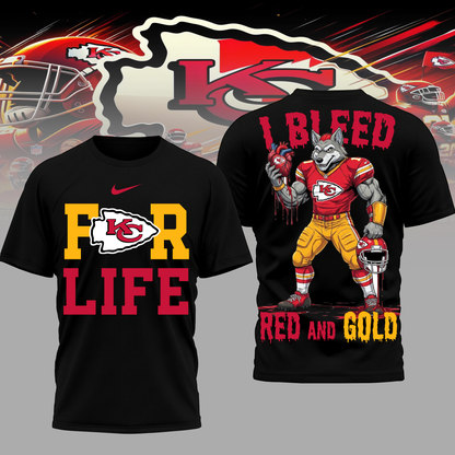 LIMITED EDITION - NEW CUSTOMIZED NFL01 KCC KC CHIEFS UNISEX T-SHIRT, POLO & HOODIE