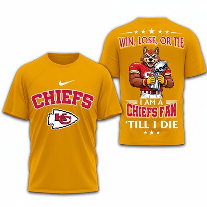 LIMITED EDITION - NEW CUSTOMIZED NFL01 KCC KANSAS CITY CHIEFS UNISEX T-SHIRT, POLO, HOODIE & JACKETS