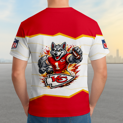 LIMITED EDITION - NEW CUSTOMIZED NFL01 KCC KANSAS CITY CHIEFS UNISEX T-SHIRT, SWEASHIRTS, HOODIE & JACKETS