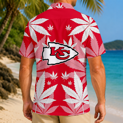 SPECIAL EDITION - NEW CUSTOMIZED NFL01 KCC KANSAS CITY CHIEFS UNISEX HAWAIIAN SHIRT