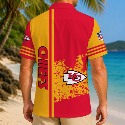 LIMITED EDITION - NEW CUSTOMIZED NFL01 KCC KANSAS CITY CHIEFS UNISEX HAWAIIAN SHIRT