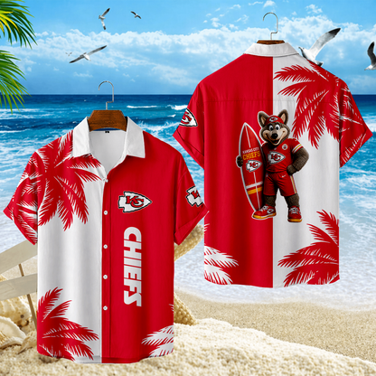 LIMITED EDITION - NEW CUSTOMIZED NFL01 KCC KANSAS CITY CHIEFS UNISEX HAWAIIAN SHIRT