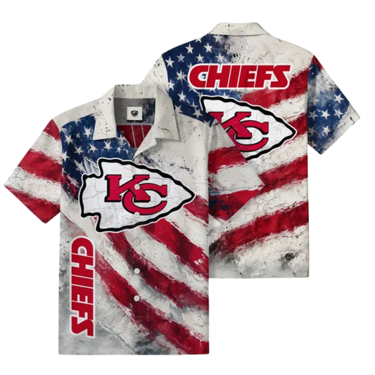 LIMITED EDITION - NEW CUSTOMIZED NFL01 KCC KANSAS CITY CHIEFS UNISEX HAWAIIAN SHIRT