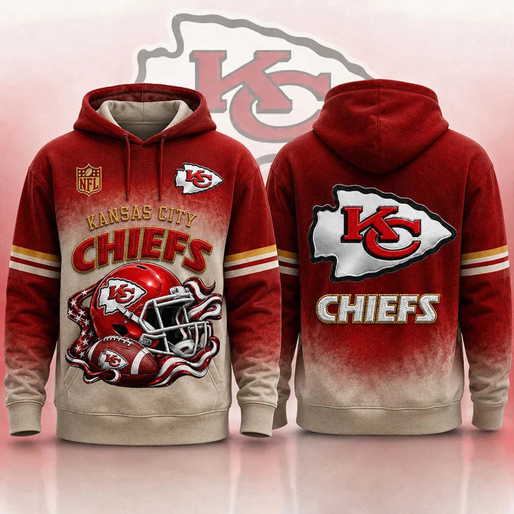 LIMITED EDITION - NEW CUSTOMIZED NFL01 KANSAS CITY CHIEFS T-SHIRTS, POLO, SWEASHIRTS, V-NECK T-SHIRT, HOODIE & ZIP HOODIE