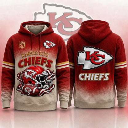 LIMITED EDITION - NEW CUSTOMIZED NFL01 KANSAS CITY CHIEFS T-SHIRTS, POLO, SWEASHIRTS, V-NECK T-SHIRT, HOODIE & ZIP HOODIE