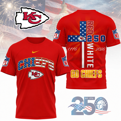 LIMITED EDITION - NEW CUSTOMIZED NFL01 KCC KANSAS CITY CHIEFS T-SHIRT, POLO SHIRT, ZIP POLO SHIRT, SWEATSHIRT, HOODIE & ZIP HOODIE