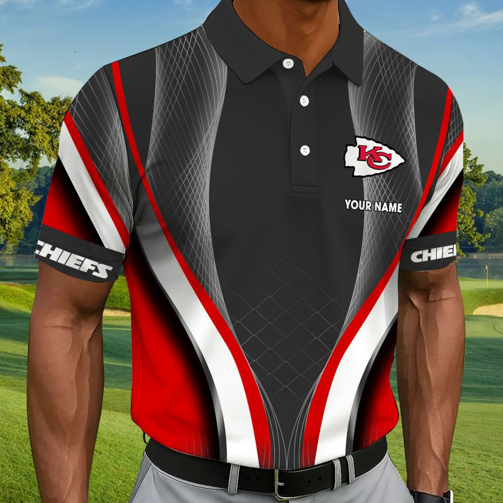 LIMITED EDITION - NEW CUSTOMIZED NFL01 KCC KANSAS CITY CHIEFS T-SHIRT, POLO SHIRT, ZIP POLO SHIRT, SWEATSHIRT, HOODIE & ZIP HOODIE