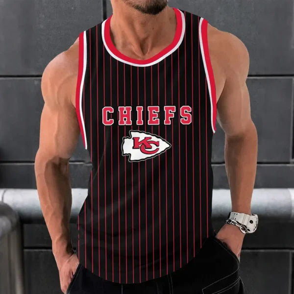 [SPECIAL OFFER] NEW CUSTOMIZED NFL01 KCC KANSAS CITY CHIEFS UNISEX TANK TOP