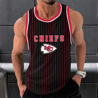 [SPECIAL OFFER] NEW CUSTOMIZED NFL01 KCC KANSAS CITY CHIEFS UNISEX TANK TOP