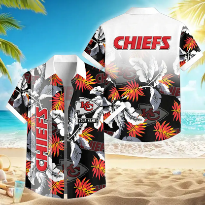 [SPECIAL OFFER] NEW CUSTOMIZED NFL01 KCC KANSAS CITY CHIEFS UNISEX HAWAIIAN SHIRT